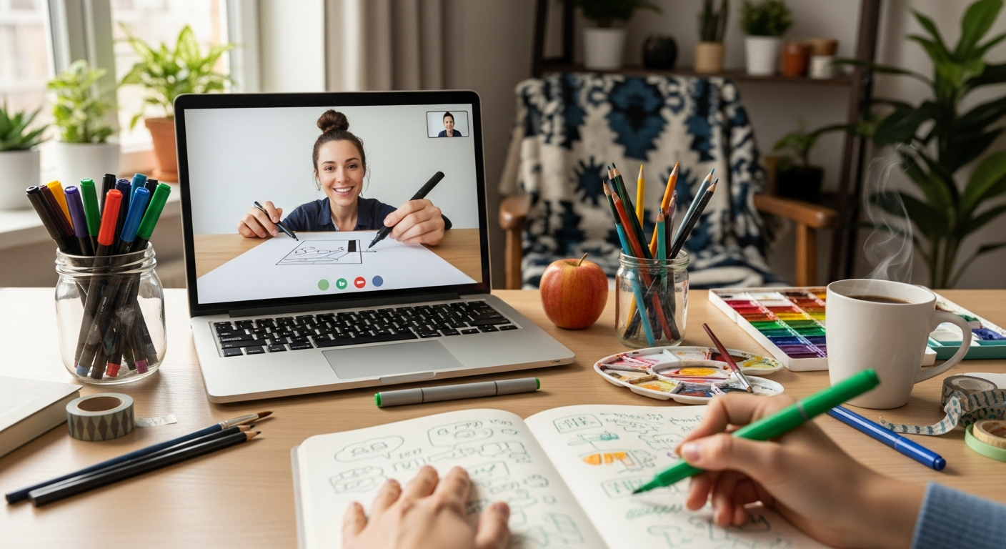 Онлайн-урок по маркерам